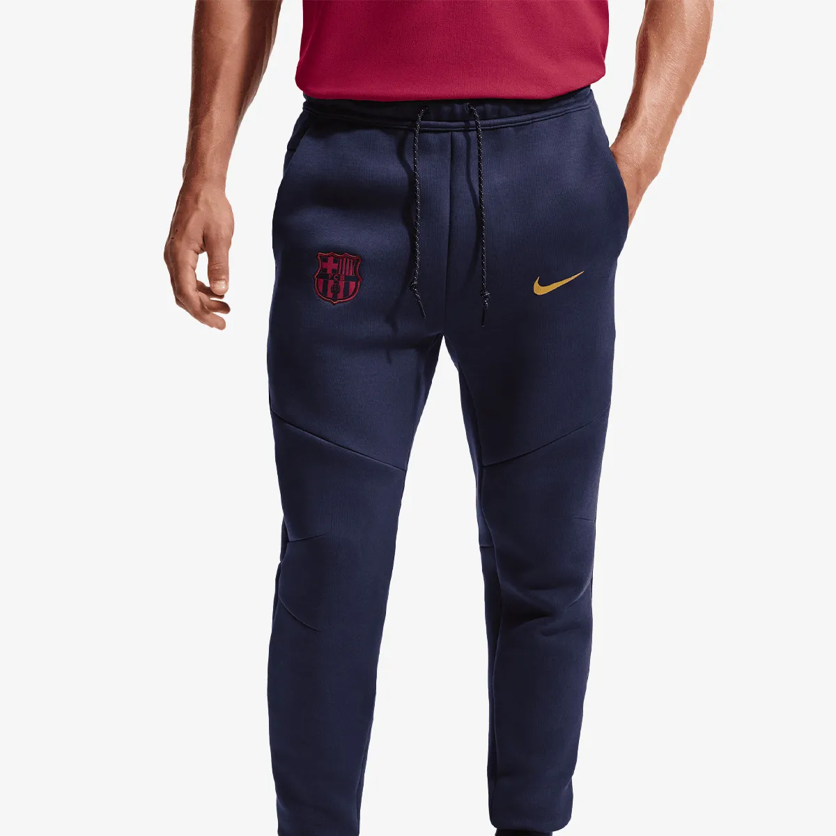 NIKE Tajice FCB M NK TCH FLC JGGR
