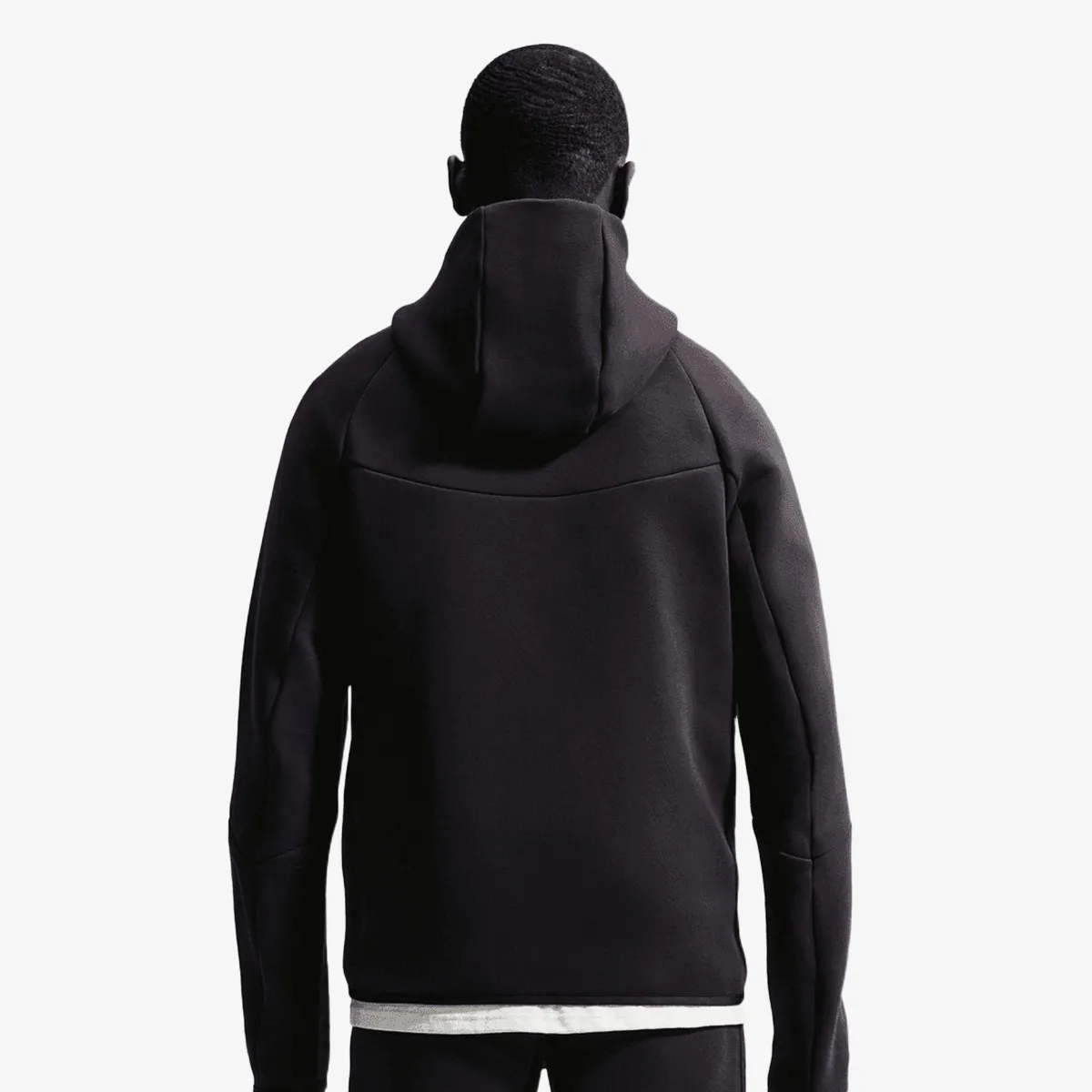 NIKE Majica s kapuljačom s patentom CFC M NK TCH FLC FZ WR HDY