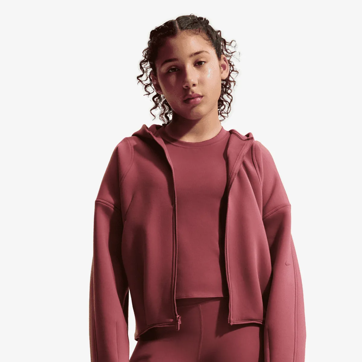 NIKE Majica s kapuljačom G NK MAVN TF KNIT FZ HOODIE