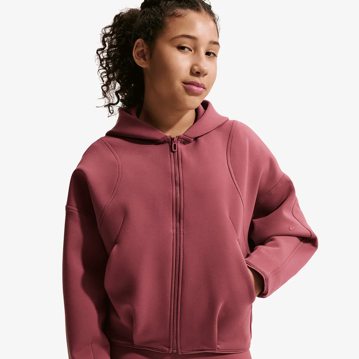 NIKE Majica s kapuljačom G NK MAVN TF KNIT FZ HOODIE