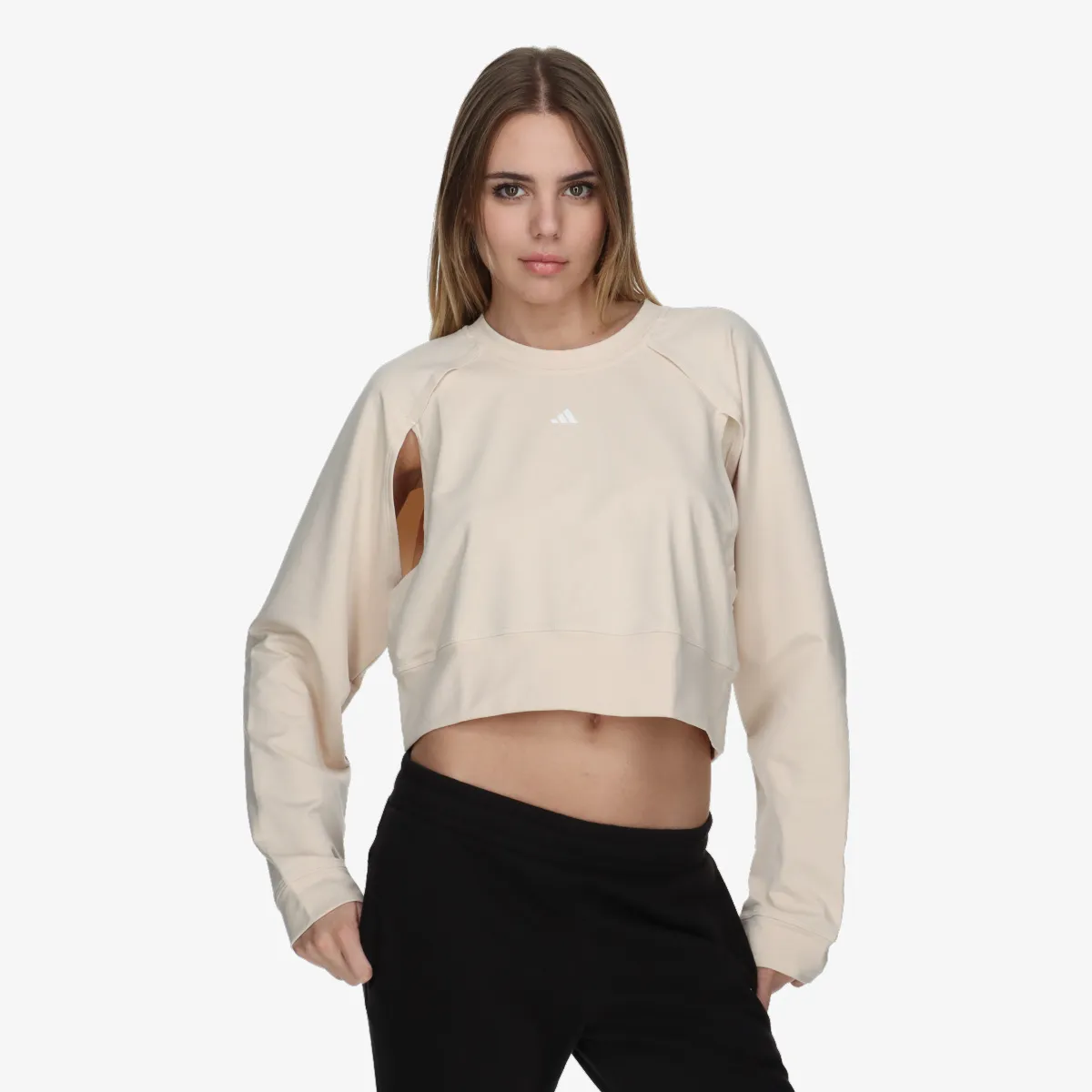 ADIDAS Pulover POWER COVER UP 