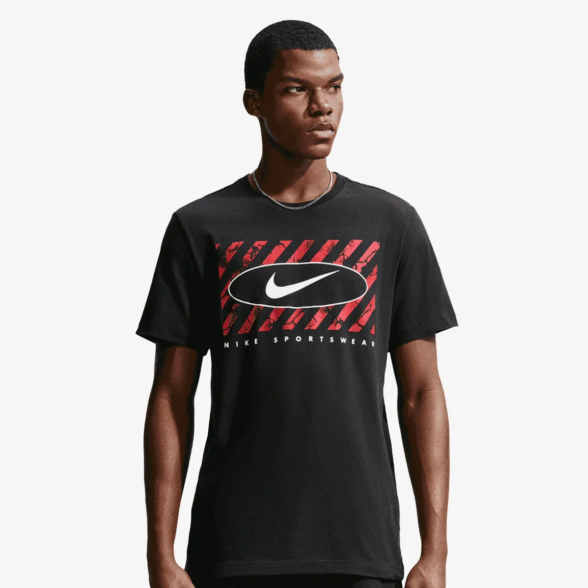NIKE T-Shirt M NSW TEE STD CLUB 6MO SWOOSH