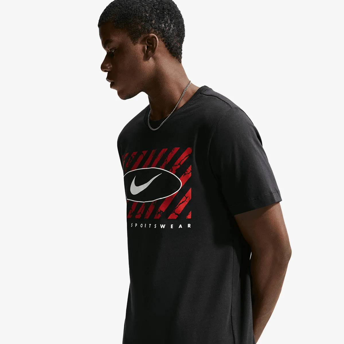 NIKE T-Shirt M NSW TEE STD CLUB 6MO SWOOSH