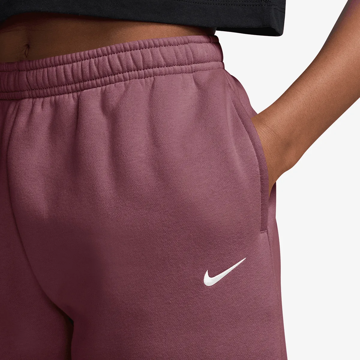 NIKE Hlače G NSW STUDIO FLC LOOSE PNT LBR 
