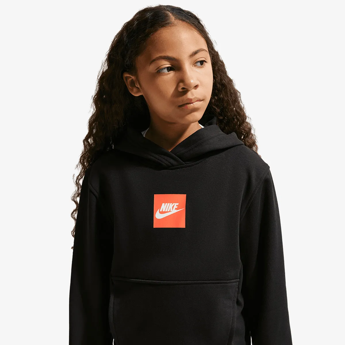 NIKE Majica s kapuljačom K NSW LS FT TOP CLUB FAM