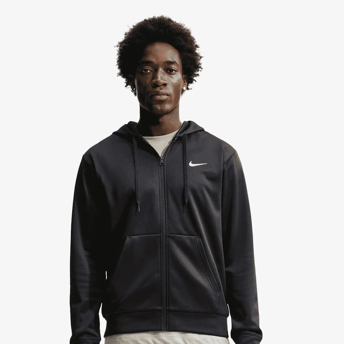 NIKE Majica s kapuljačom s patentom M NK TF FLEX FLC FZ HD 