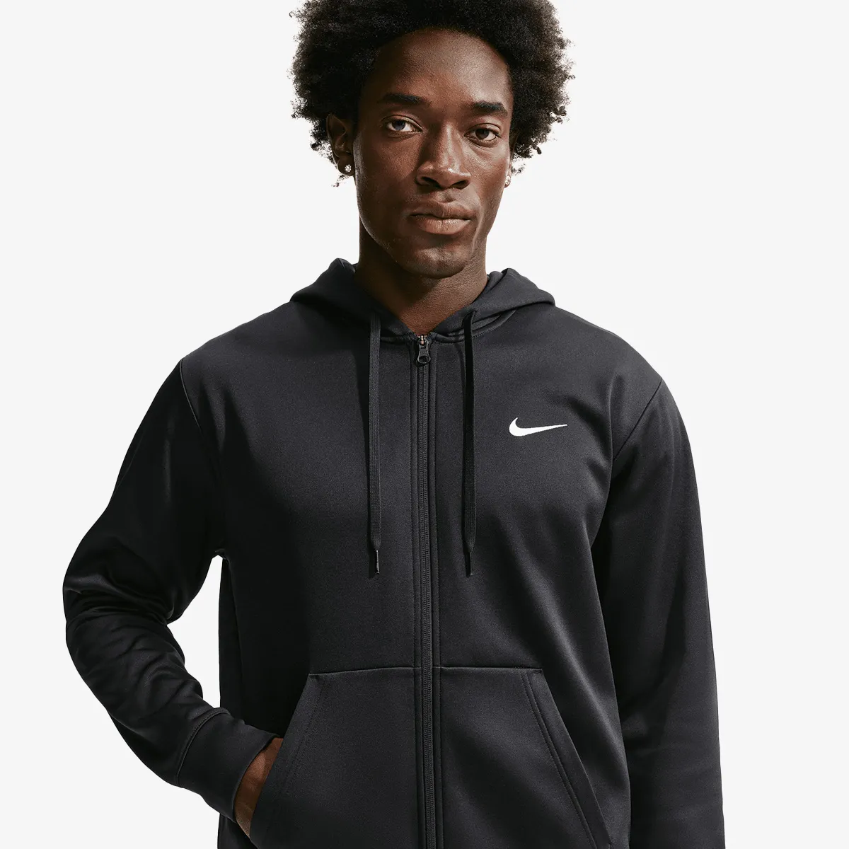 NIKE Majica s kapuljačom s patentom M NK TF FLEX FLC FZ HD 