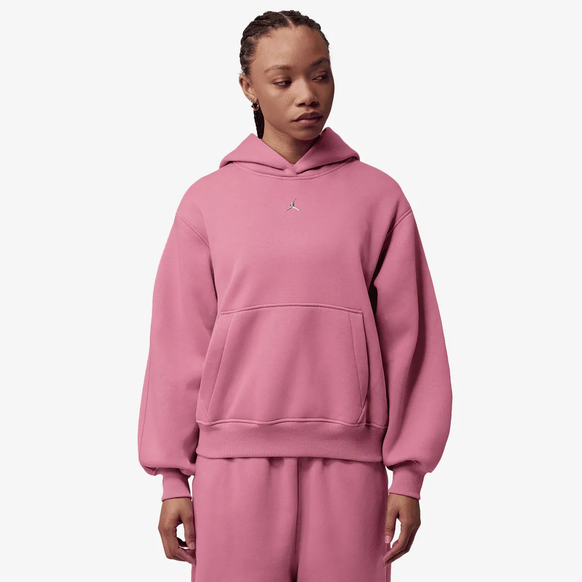 NIKE Majica s kapuljačom W J BRK FLC PO BB