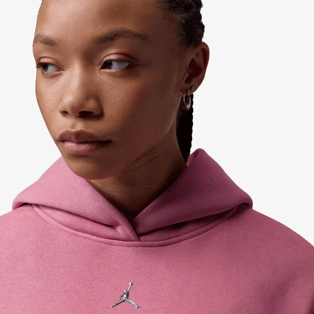 NIKE Majica s kapuljačom W J BRK FLC PO BB