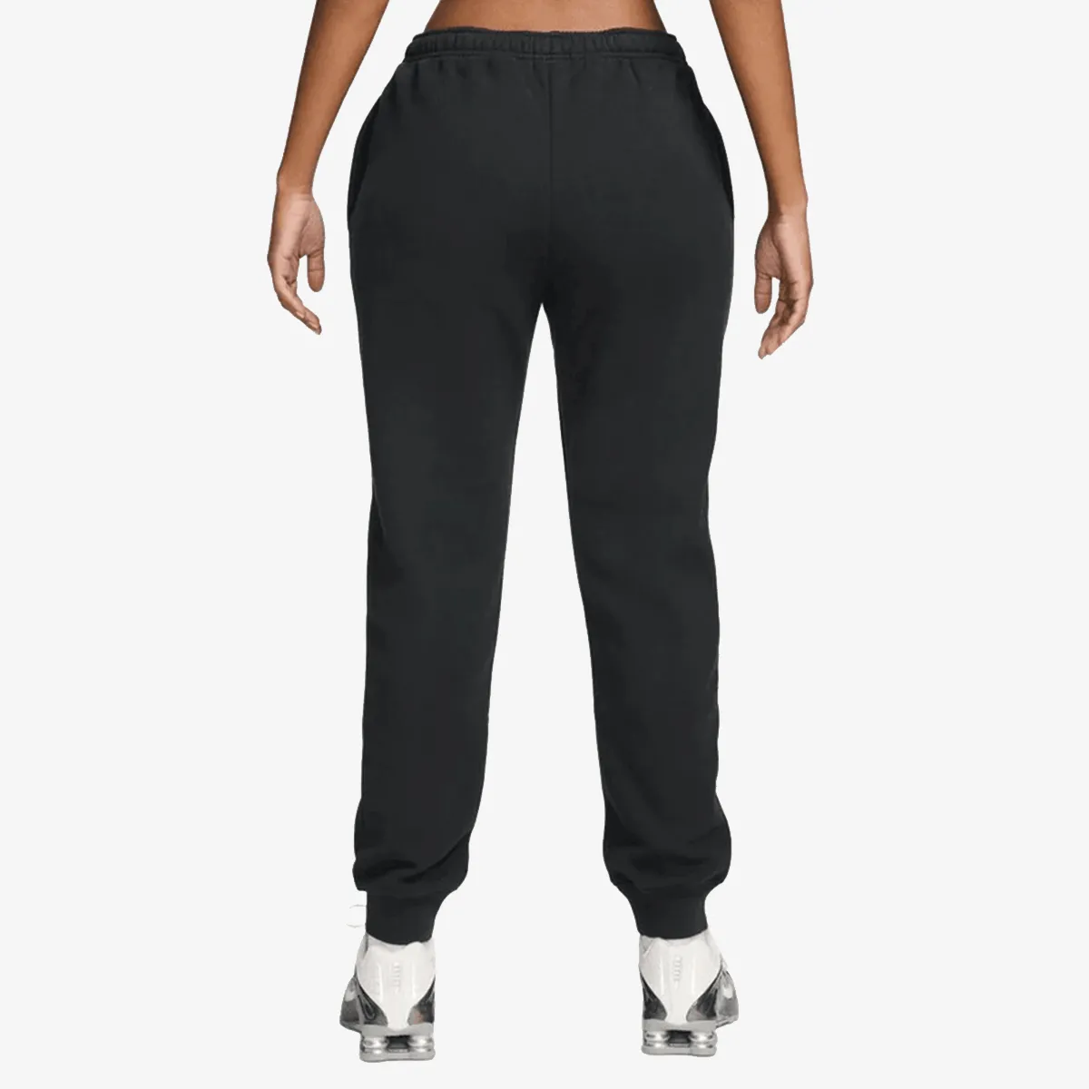 NIKE Hlače W NK STDO FLC LW MR STD CF PNT