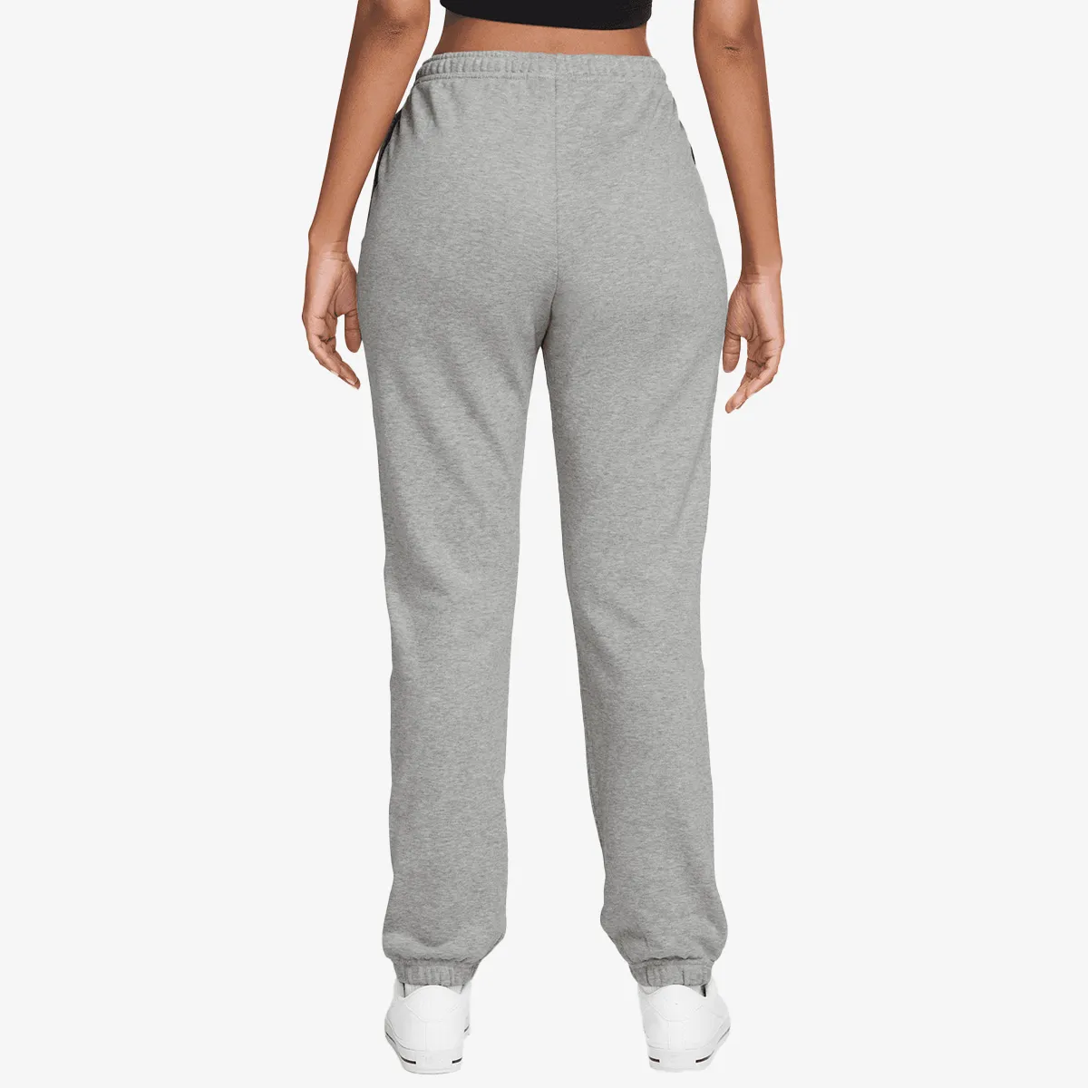 NIKE Hlače W NK STDO FLC LW MR STD CF PNT