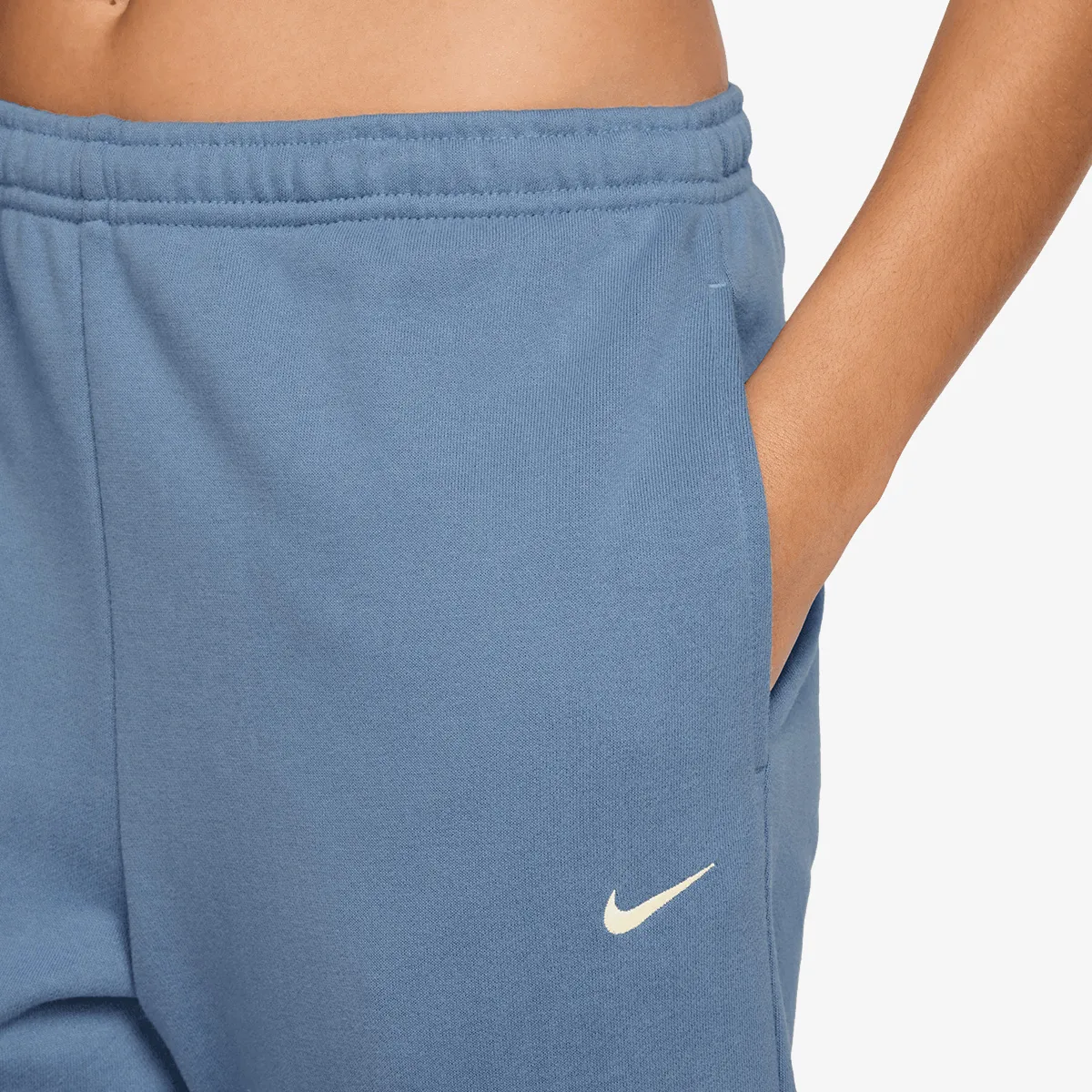 NIKE Hlače W NK STDO FLC LW MR STD CF PNT 