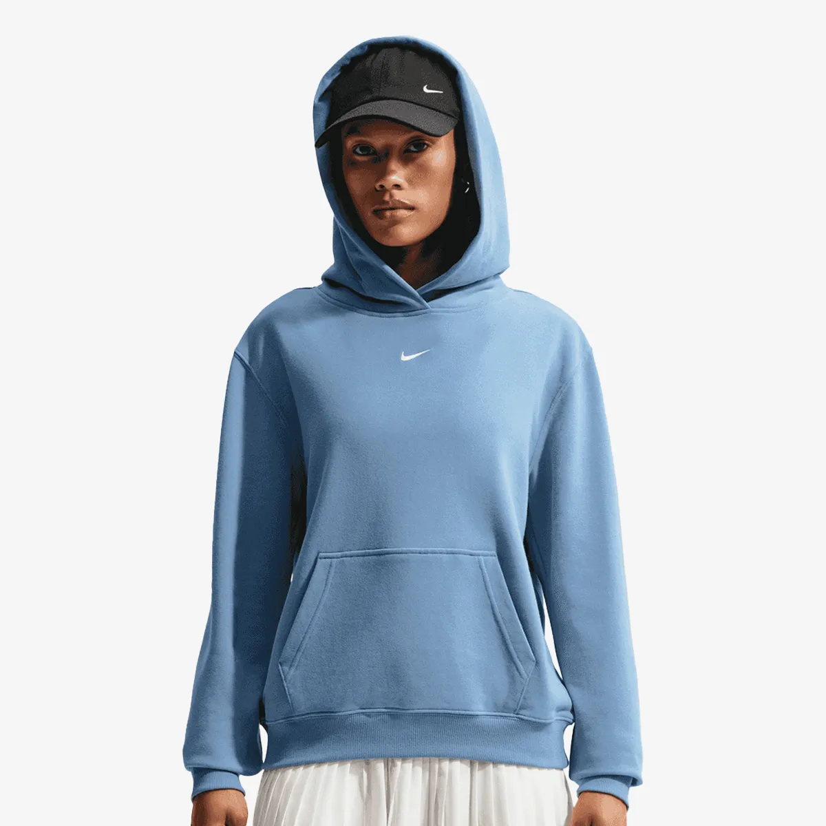 NIKE Majica s kapuljačom W NK STDO FLC LW STD PO HDY