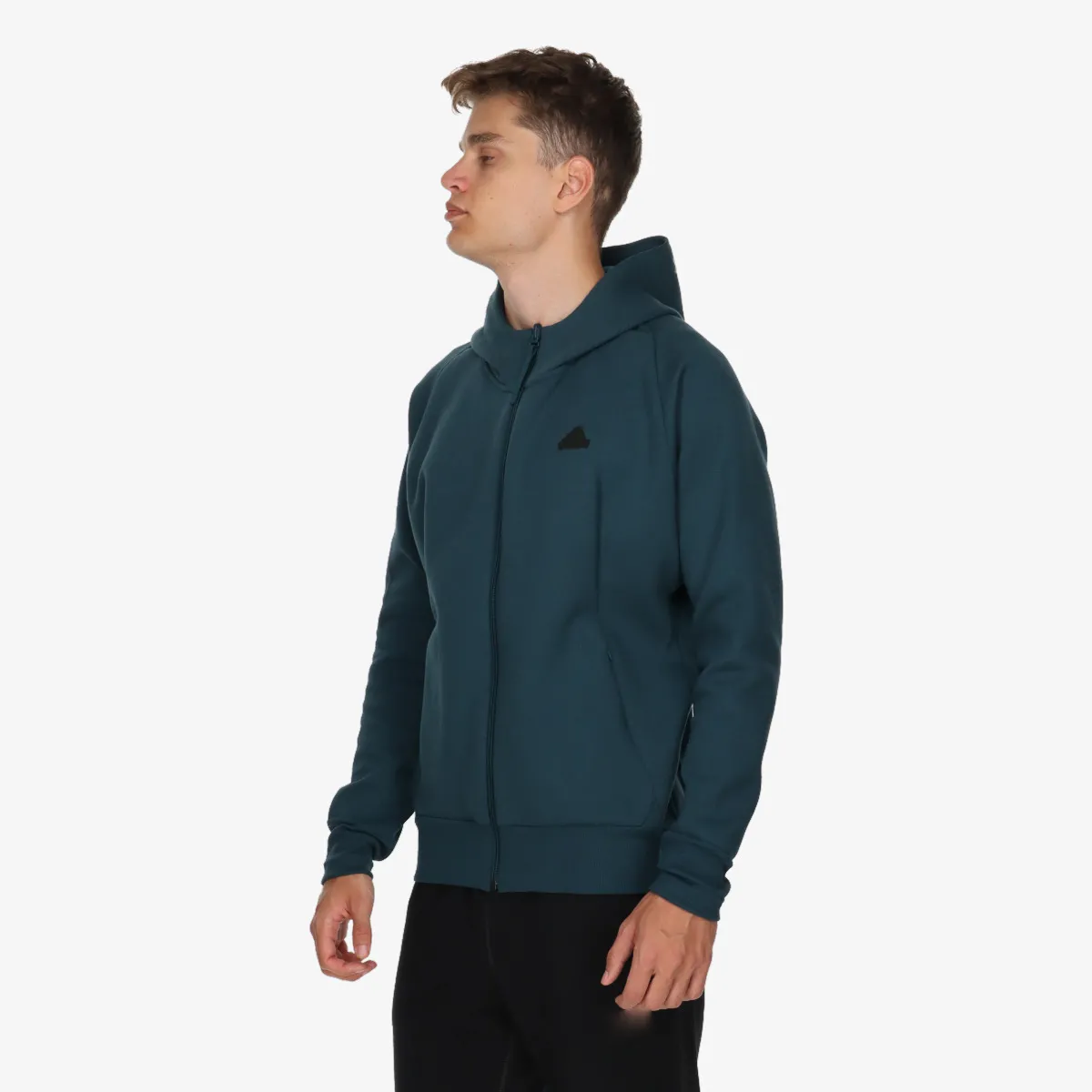 ADIDAS Majica s kapuljačom s patentom M Z.N.E. PR FZ 