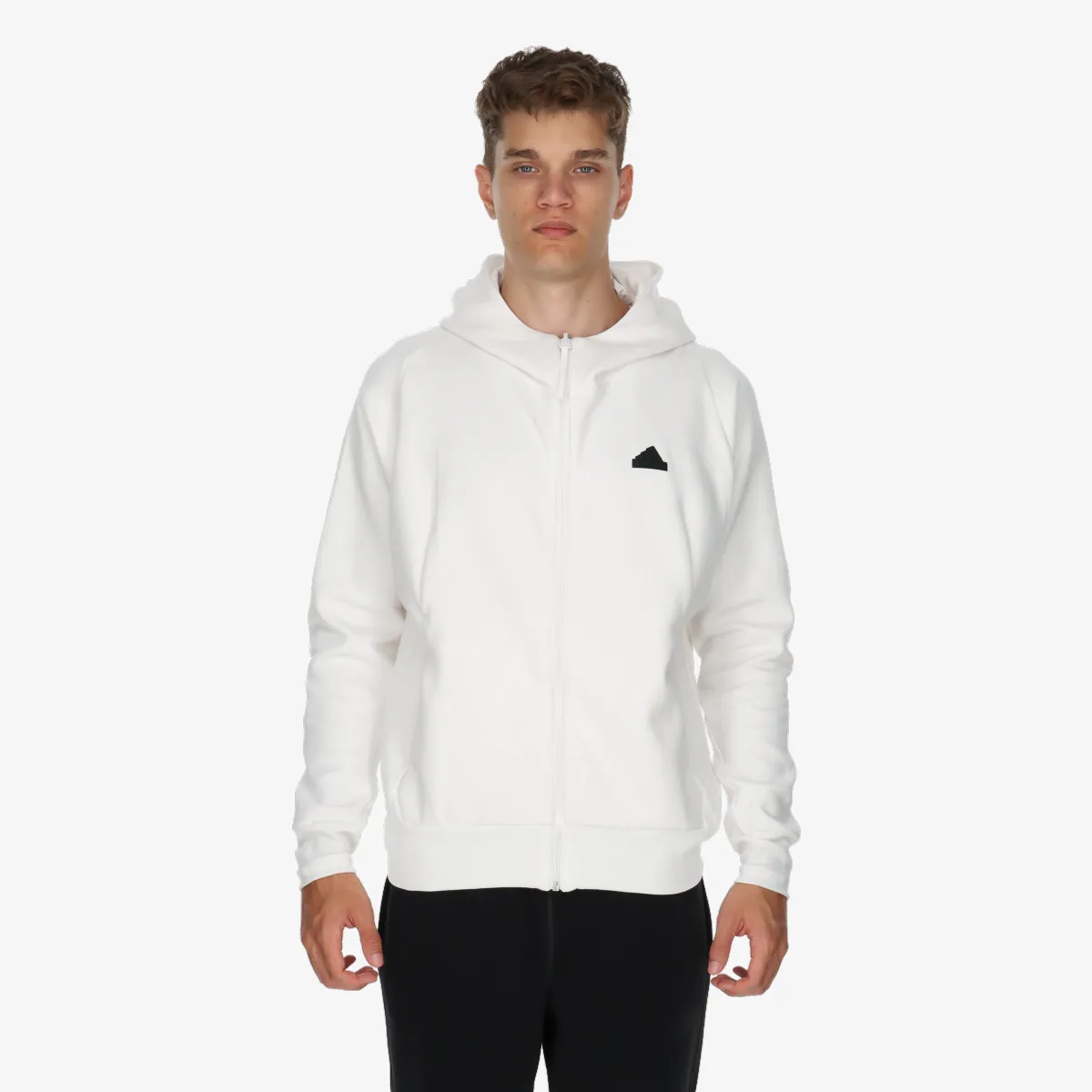 ADIDAS Majica s kapuljačom s patentom M Z.N.E. PR FZ 