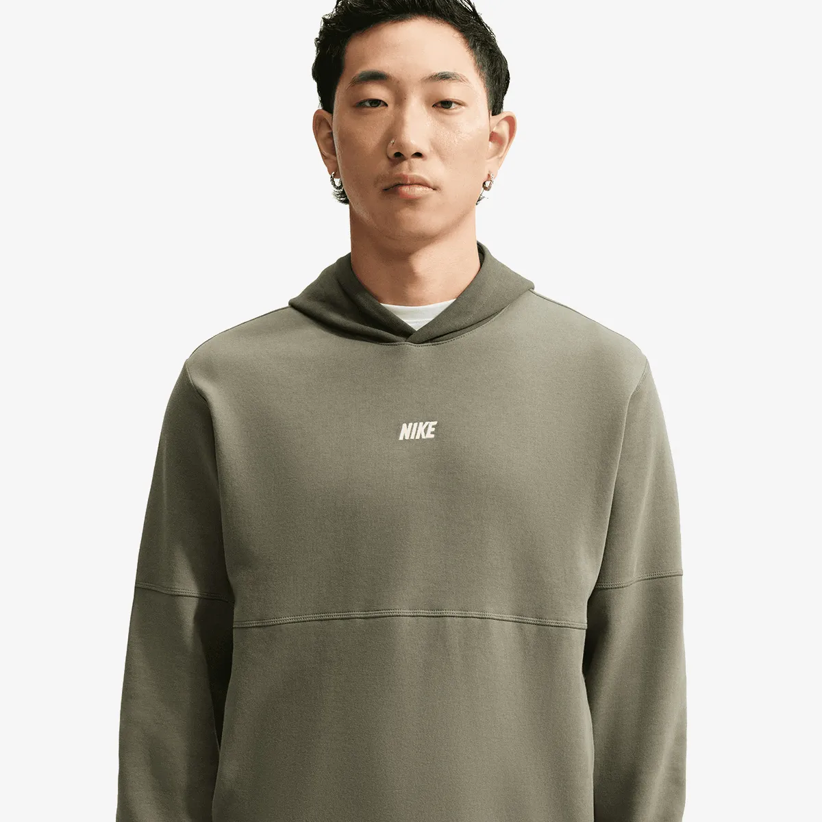 NIKE Majica s kapuljačom M NK CLUB VARSITY HOODIE 
