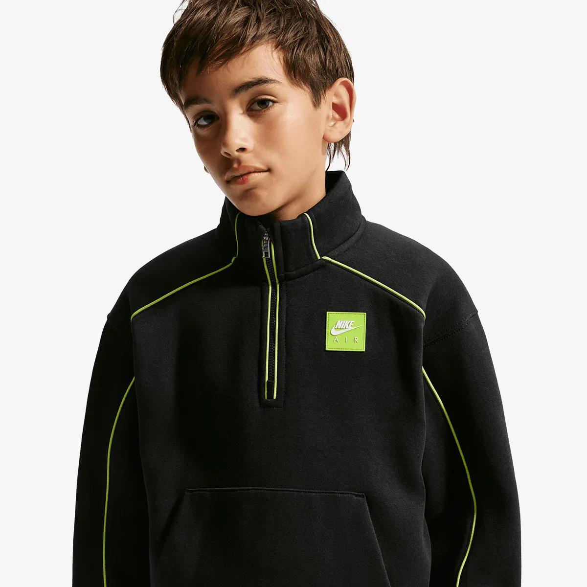 NIKE Majica dugih rukava K NIKE AIR QTR ZIP -PD