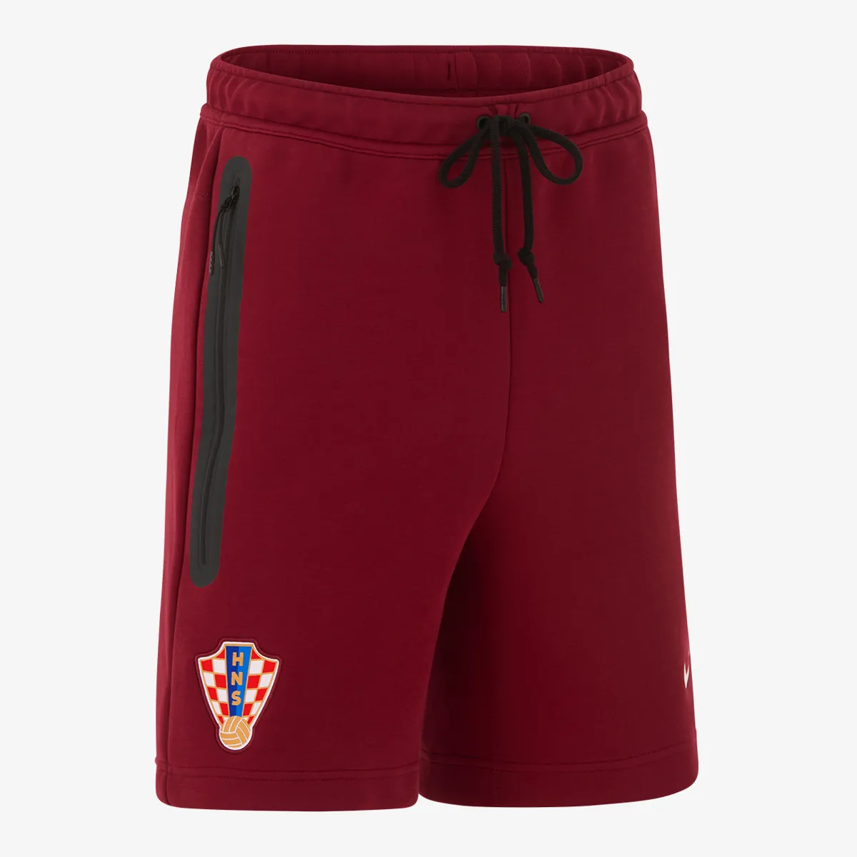 NIKE Kratke hlače CRO M NK TCH FLC SHORT-TEAM RED 