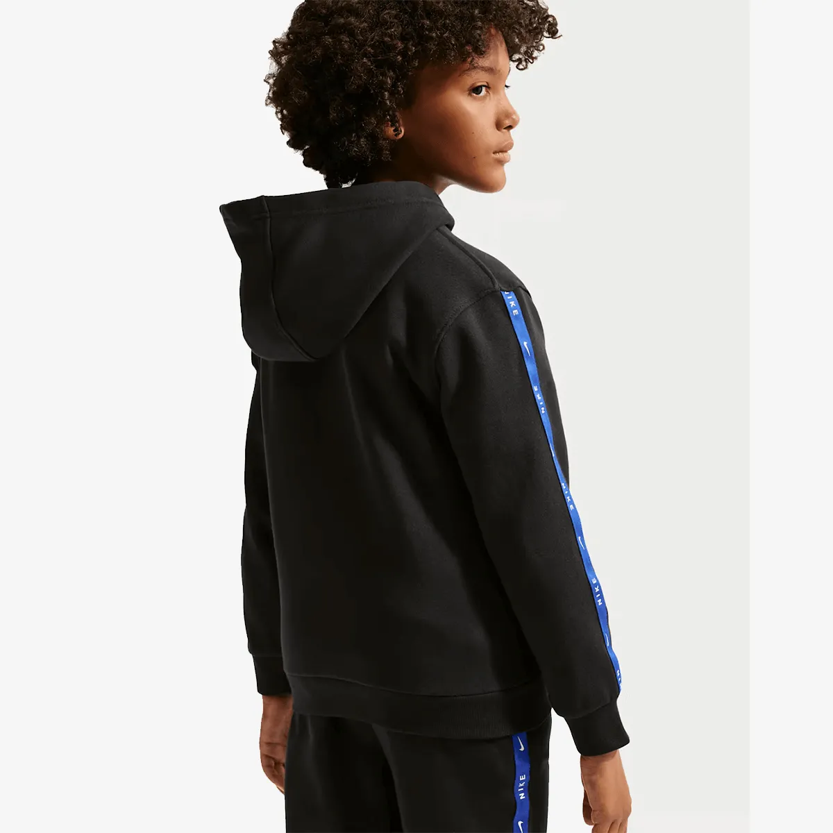 NIKE Majica s kapuljačom s patentom INTER Y NSW CS HOODY FLC BB 