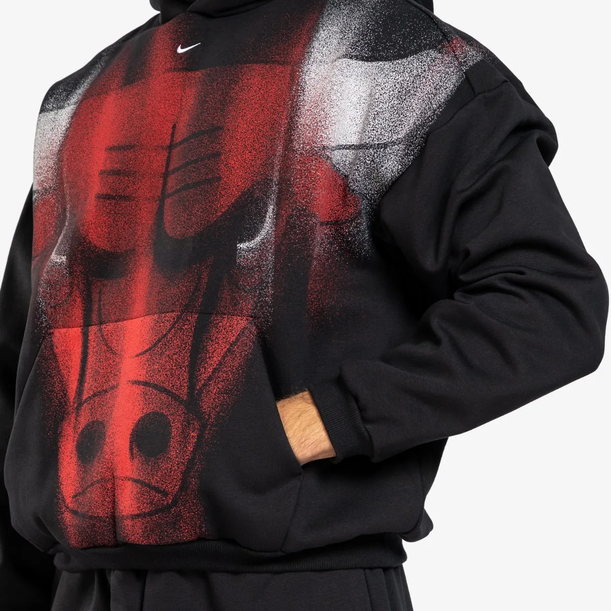 NIKE Majica s kapuljačom CHI MNK TF SI BB FLC HDY ICON