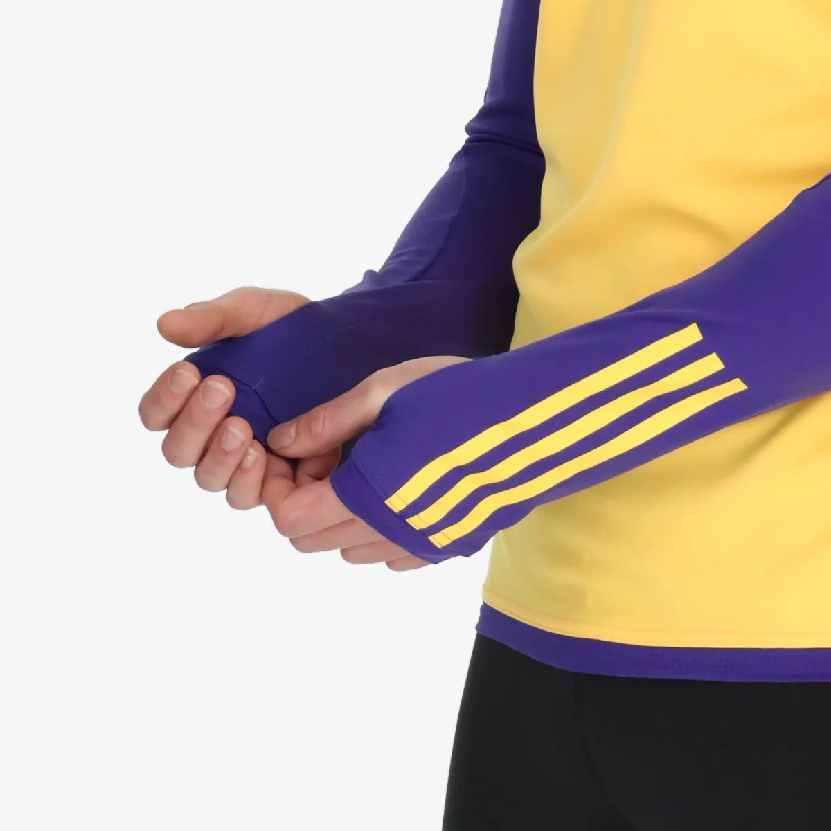 ADIDAS Majica s polu patentom REAL TR TOP 