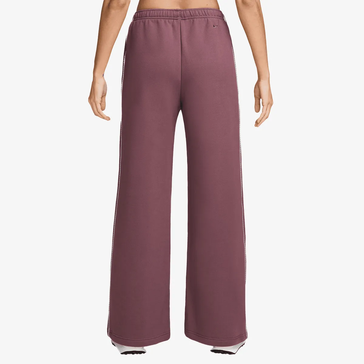 NIKE Hlače W NK STDO FLC MW MR SCALLOP WL 