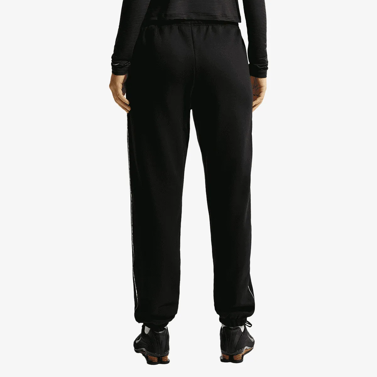 NIKE Hlače W NK STDO FLC MW MR AD CFF PNT