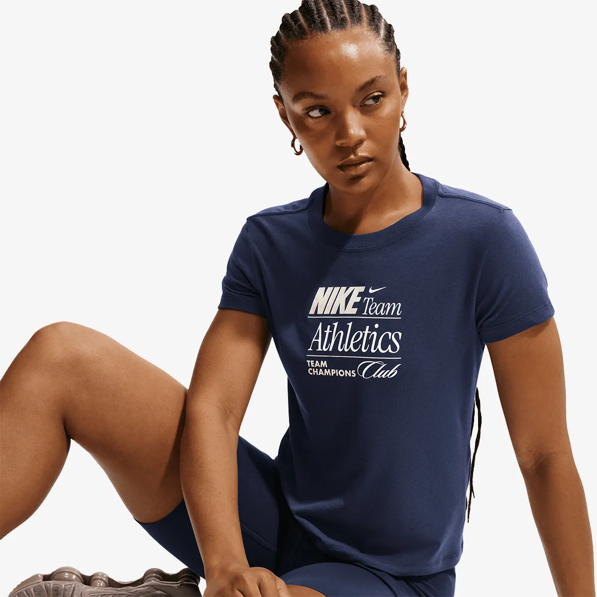 NIKE T-Shirt W NSW CHLL KNT MDCRP VRB17 TEE 