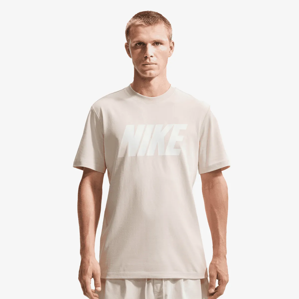 NIKE T-Shirt M NK CLUB VARSITY SS LIFESTYLE