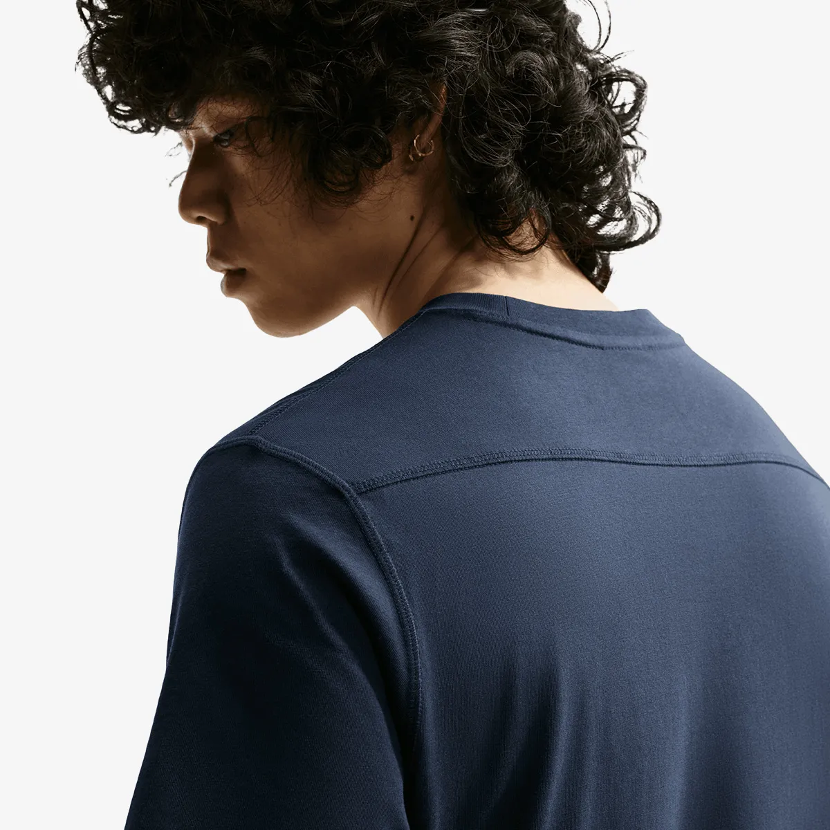 NIKE T-Shirt M NK CLUB VARSITY SS LIFESTYLE
