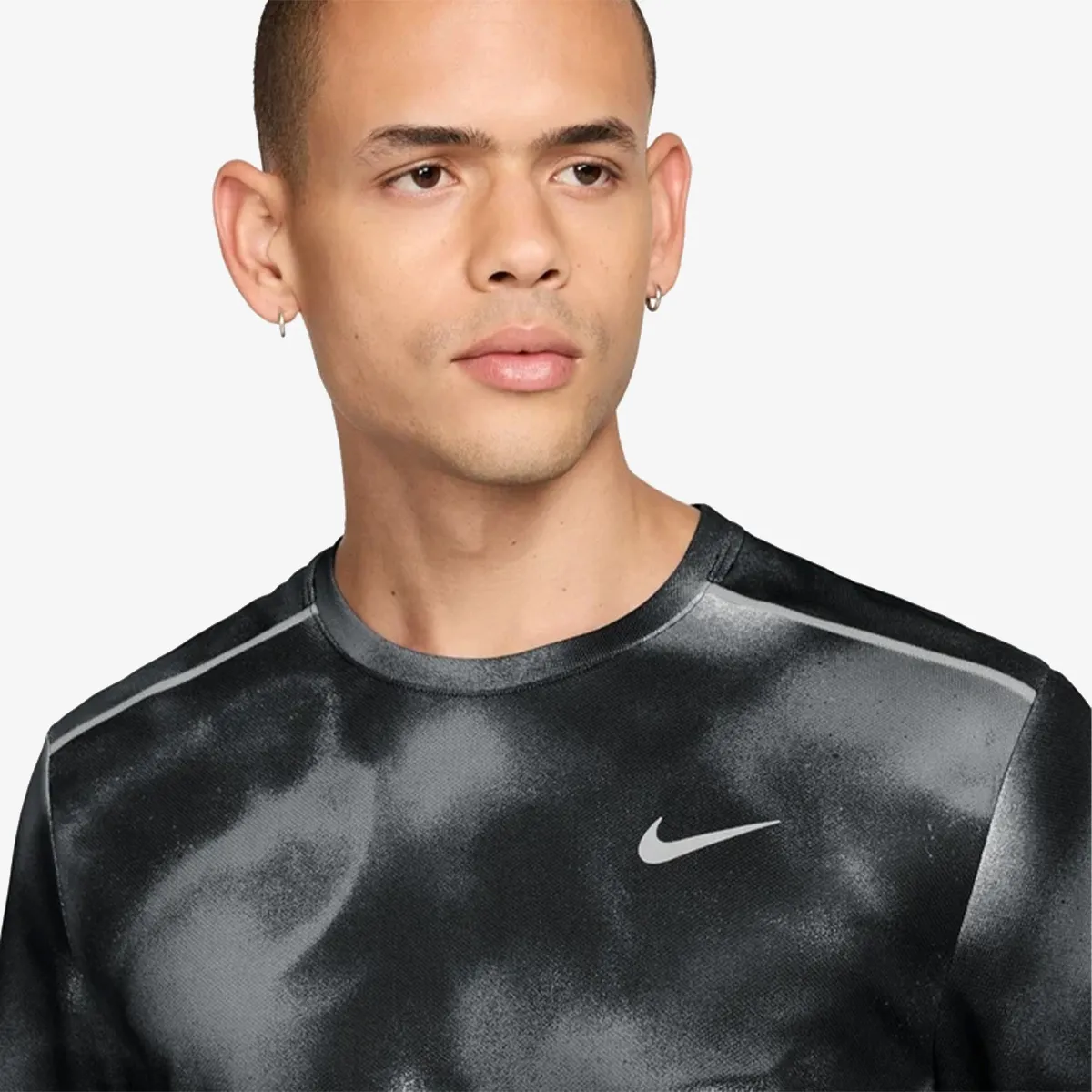 NIKE T-Shirt M NK DF UV MILER AOP SS 