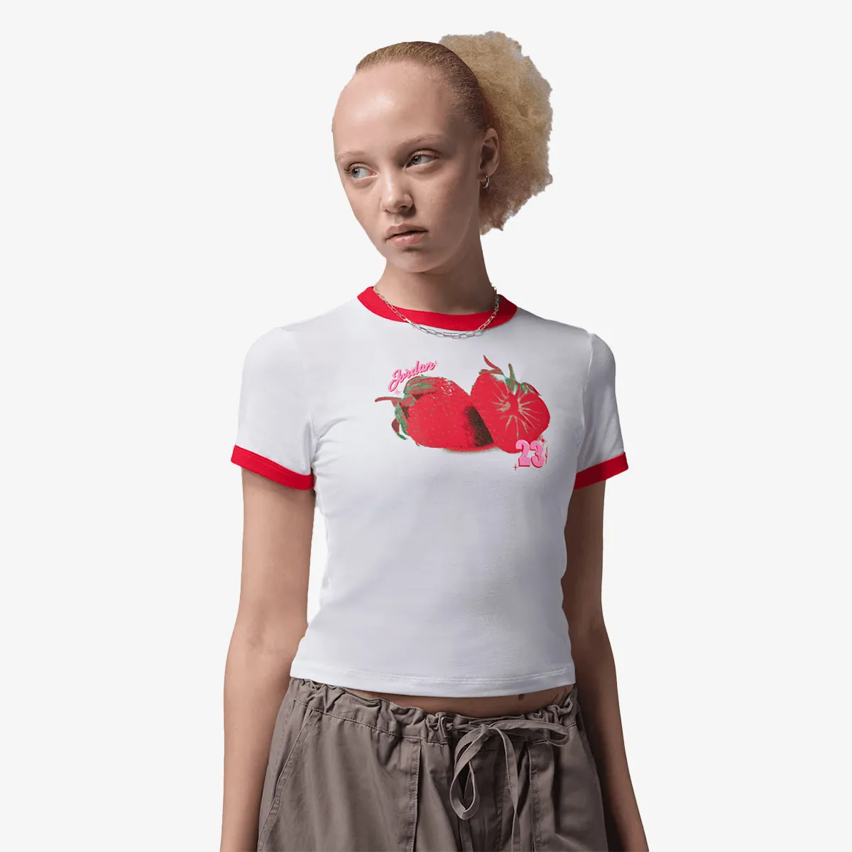 JORDAN T-Shirt W J STRWBY RINGER TEE