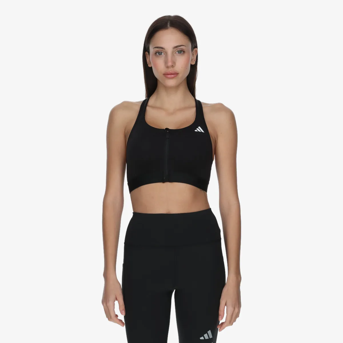 ADIDAS Sportski grudnjak PWRCT MS ZIP 