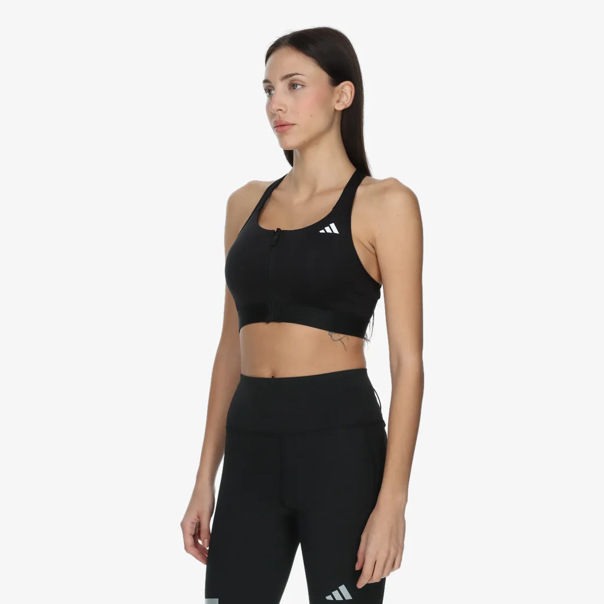 ADIDAS Sportski grudnjak PWRCT MS ZIP 