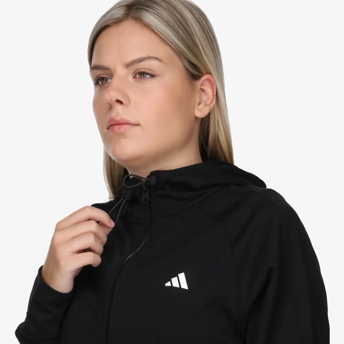 ADIDAS Majica s kapuljačom s patentom W GG FZ HD 