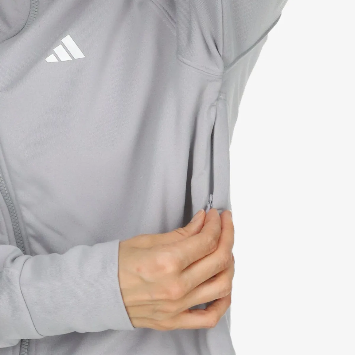 ADIDAS Majica s kapuljačom s patentom W GG FZ HD 