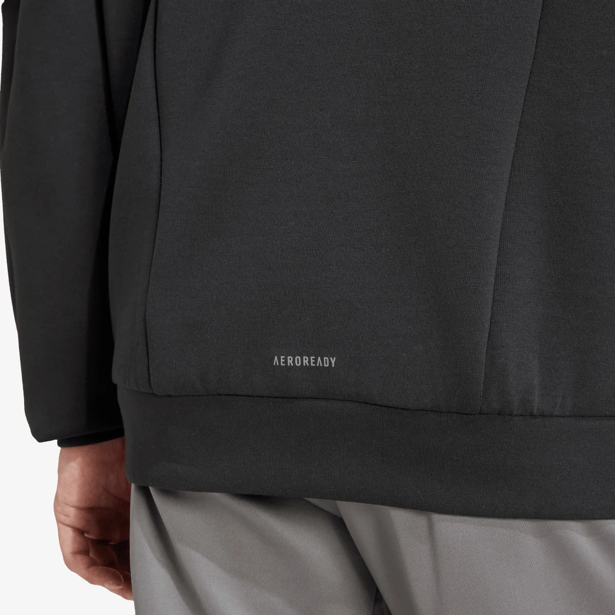 ADIDAS Majica s kapuljačom s patentom D4T FULL ZIP H 