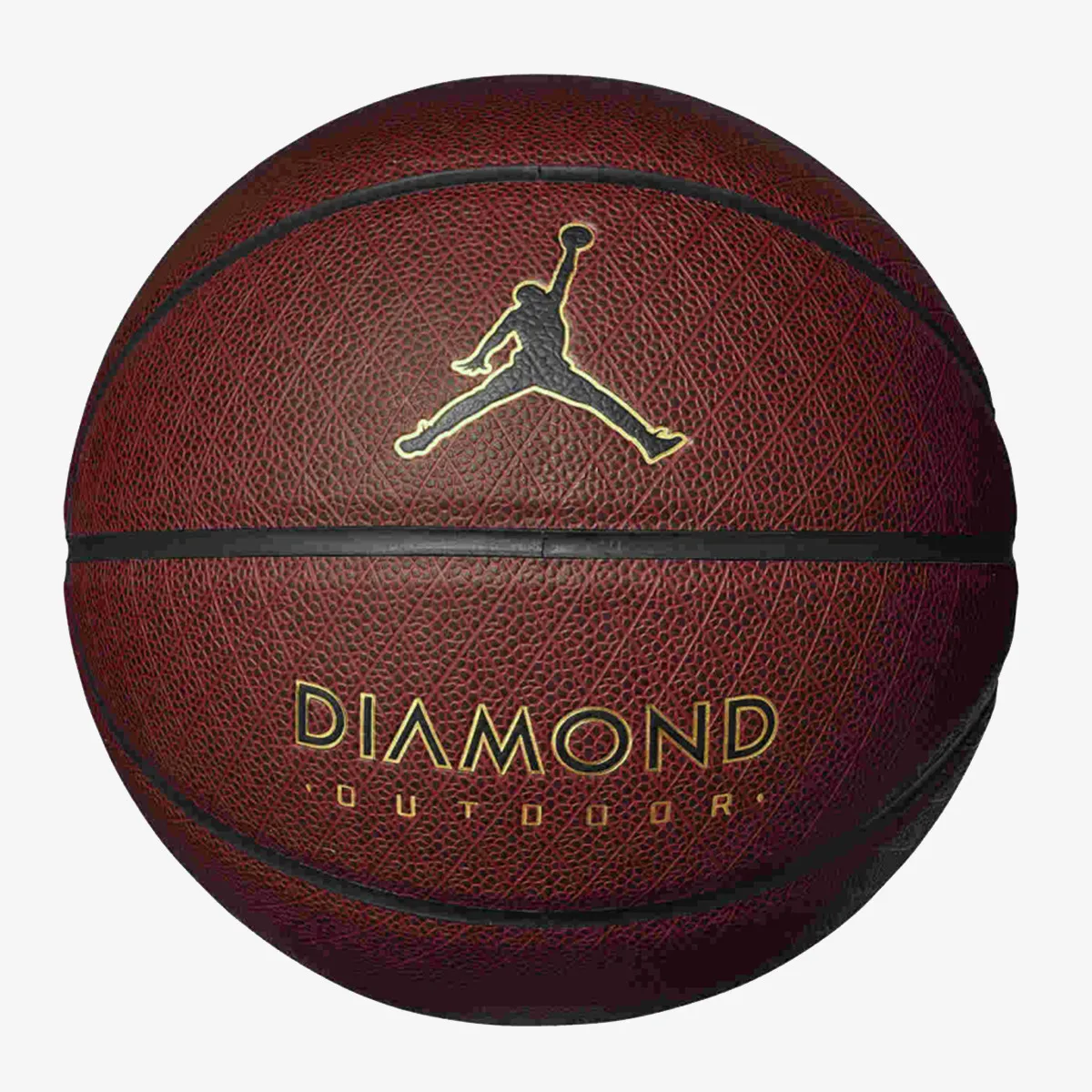 NIKE Lopta JORDAN DIAMOND OUTDOOR 8P DEFLATED AMBER