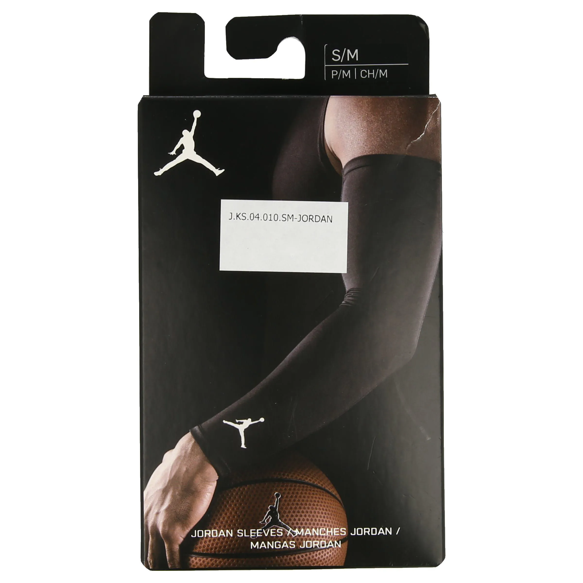 NIKE Oprema za košarku JORDAN SHOOTER SLEEVES S/M BLACK/WHITE 