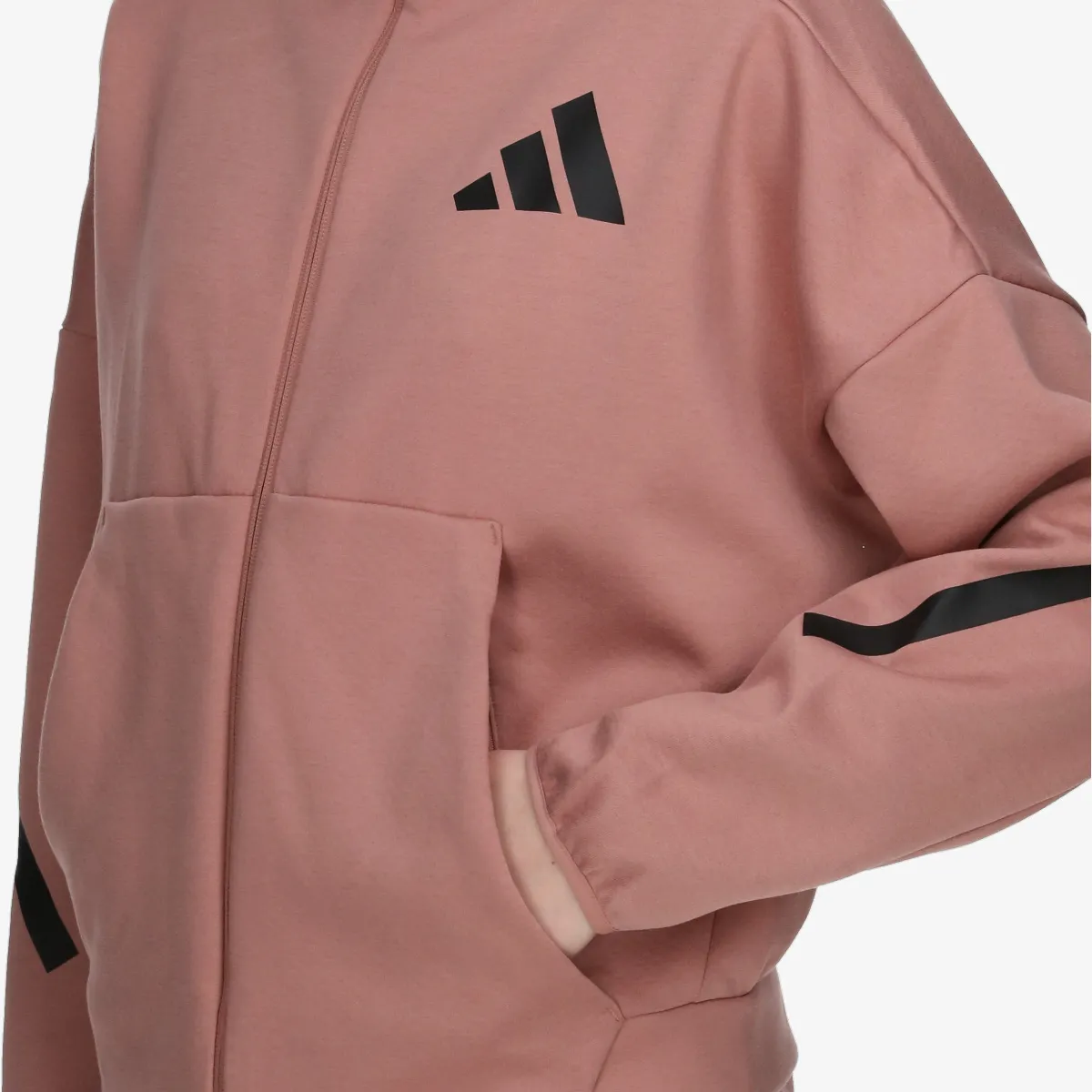 ADIDAS Majica s kapuljačom s patentom W Z.N.E. FZ 