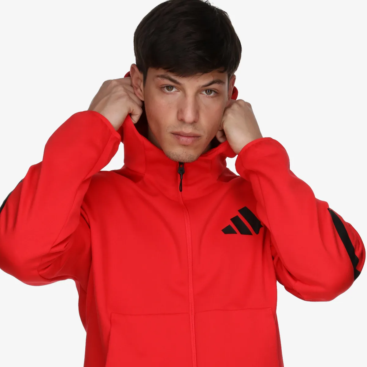 ADIDAS Majica s kapuljačom s patentom M Z.N.E. FZ 