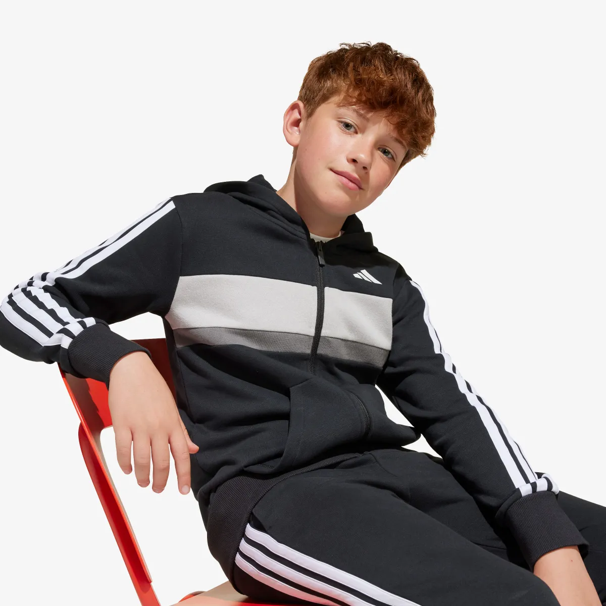 adidas Trenirka J 3S TIB FL TS 