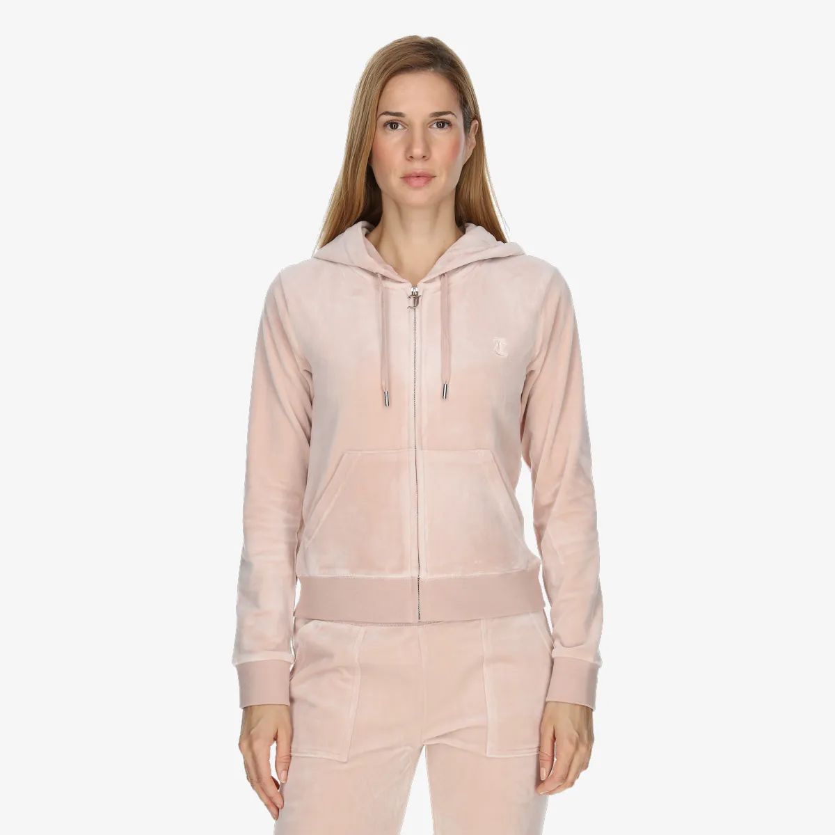 JUICY COUTURE Majica s kapuljačom s patentom ROBERTSON CLASS