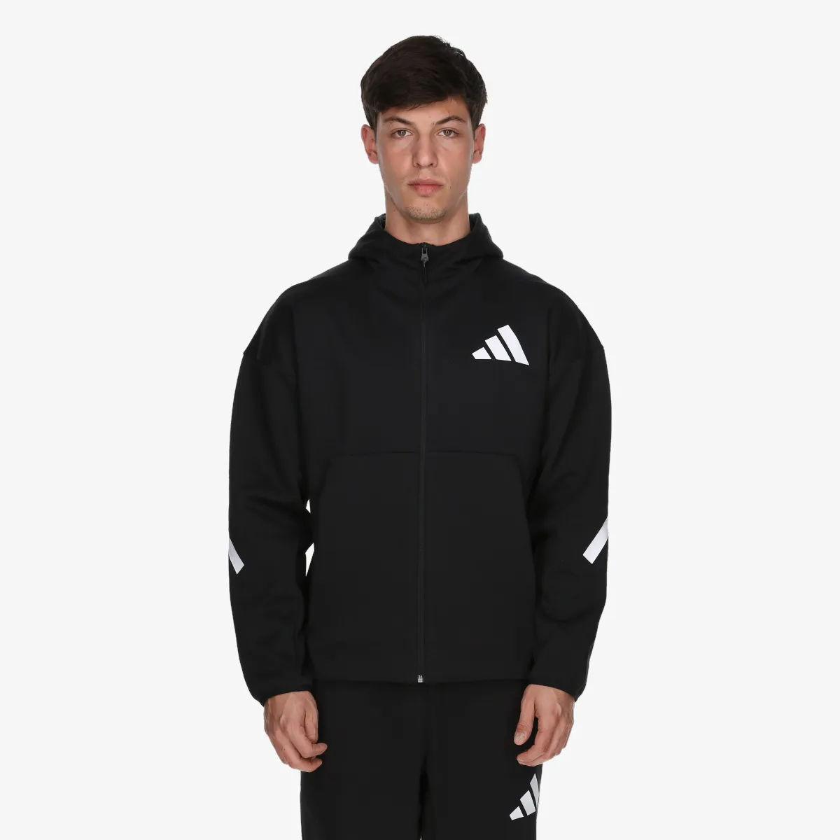 ADIDAS Majica s kapuljačom s patentom M Z.N.E. FZ 