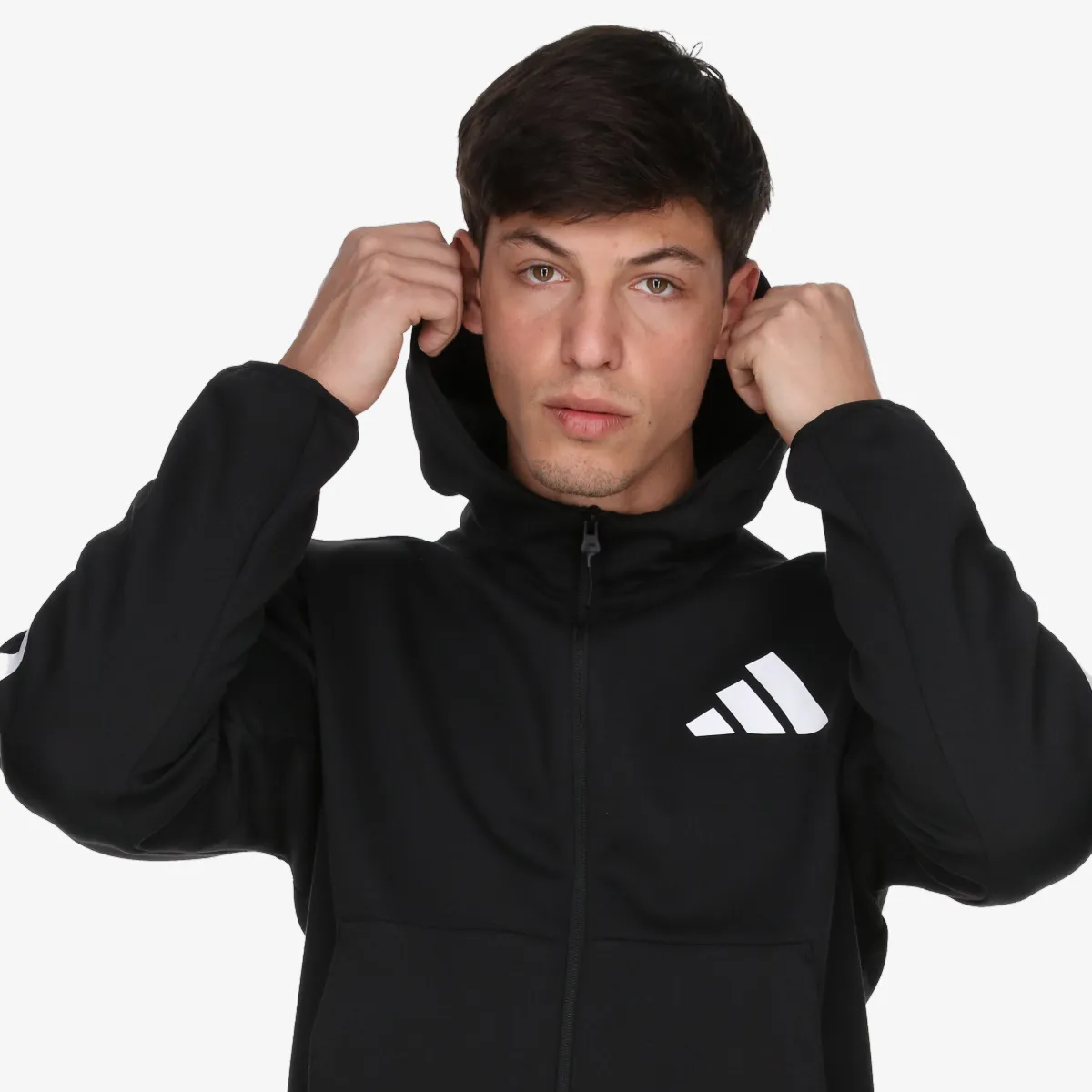 ADIDAS Majica s kapuljačom s patentom M Z.N.E. FZ 