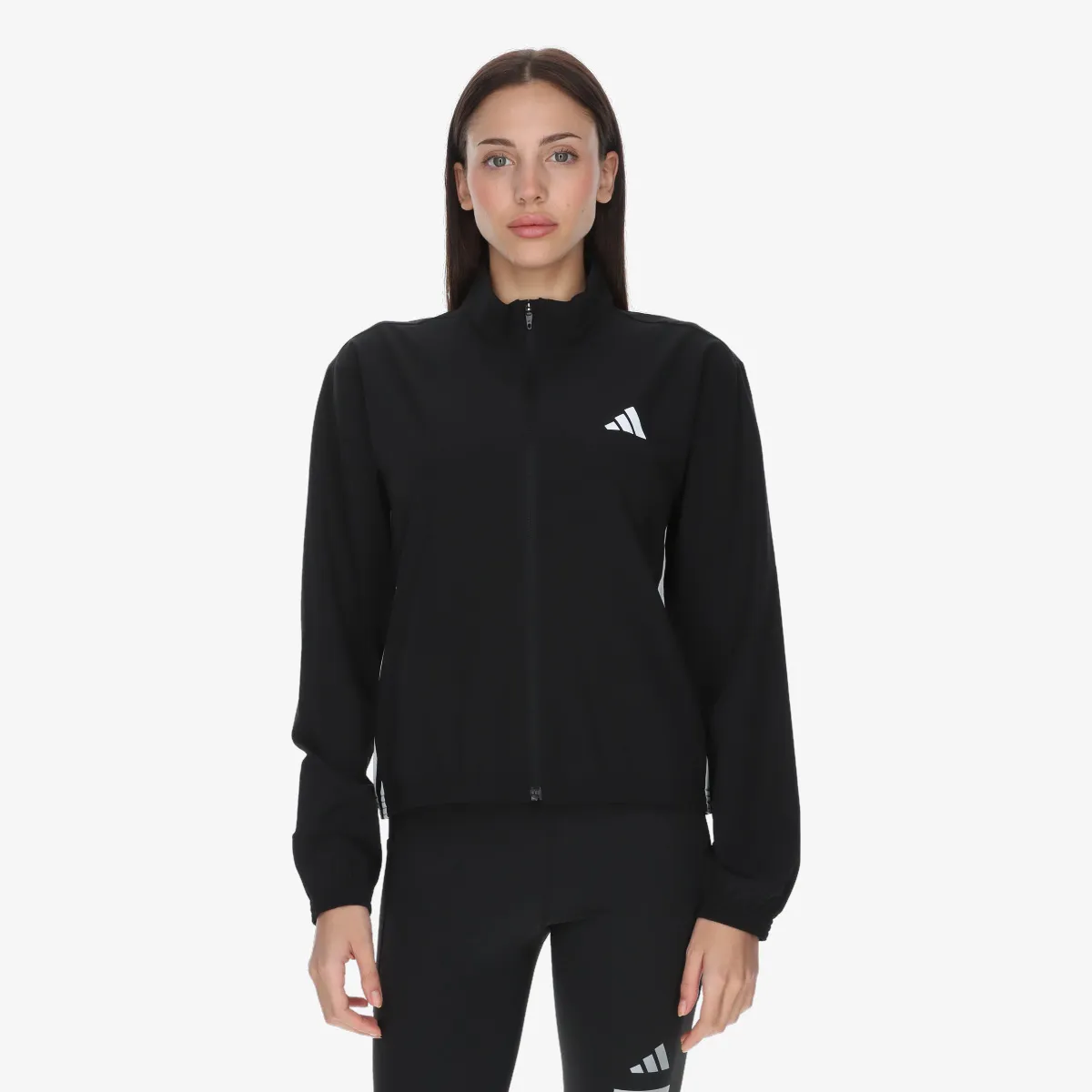 ADIDAS Majica s patentom TE 3S WOVEN JKT 