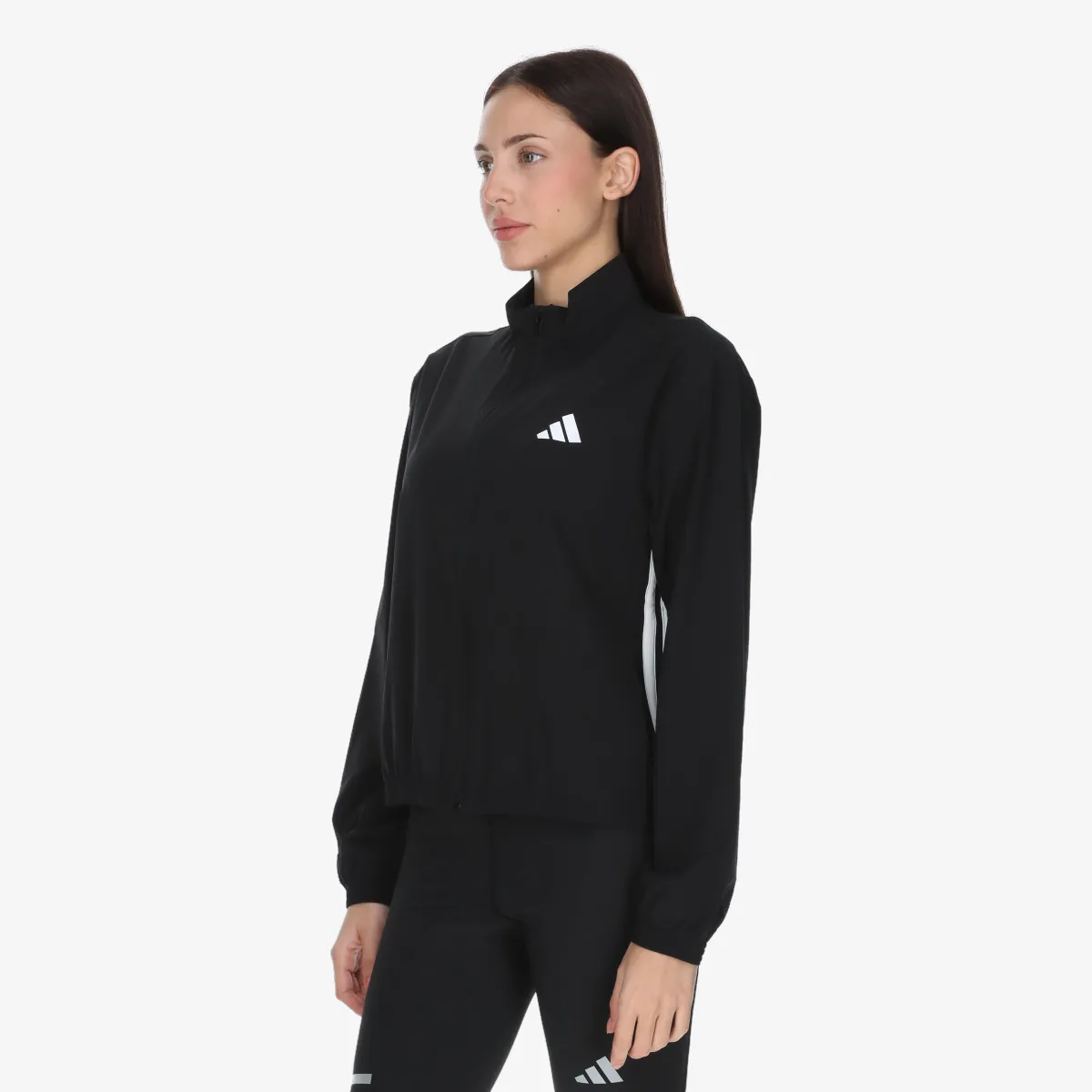 ADIDAS Majica s patentom TE 3S WOVEN JKT 