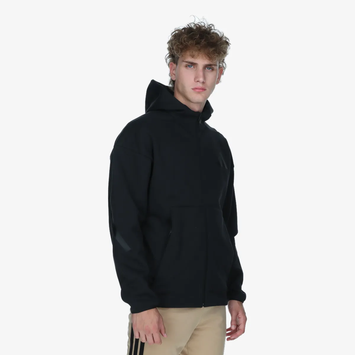 ADIDAS Majica s kapuljačom s patentom M Z.N.E. FZ 