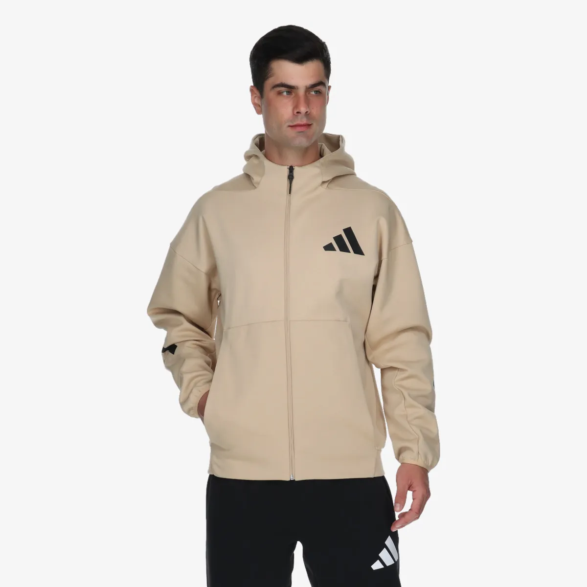 ADIDAS Majica s kapuljačom s patentom M Z.N.E. FZ 
