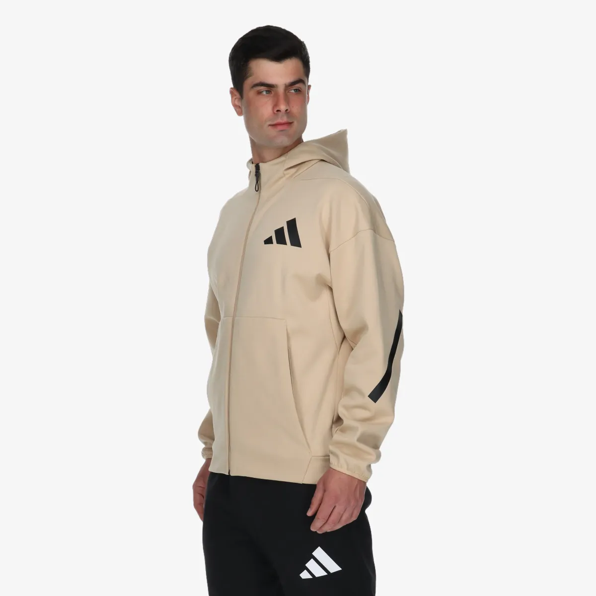 ADIDAS Majica s kapuljačom s patentom M Z.N.E. FZ 